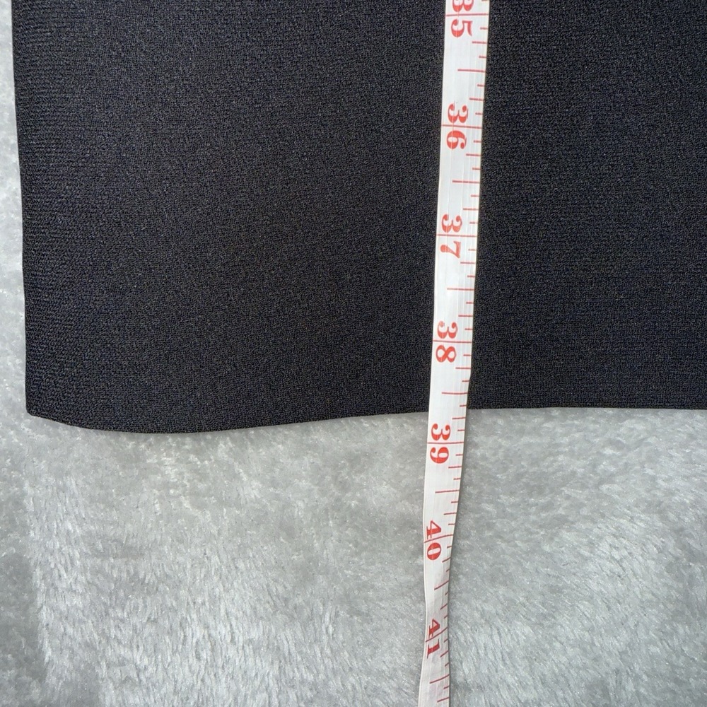 Coldwater Creek Little Black Sheath Dress Lined Sleeveless Versatile Size 16 - Picture 4 of 8